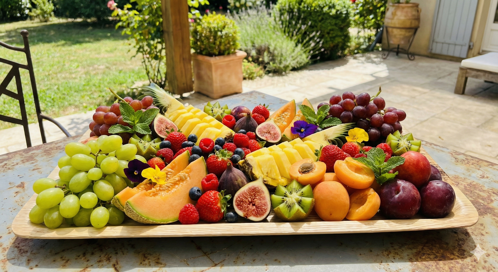 Plateau de Fruits Sculptés